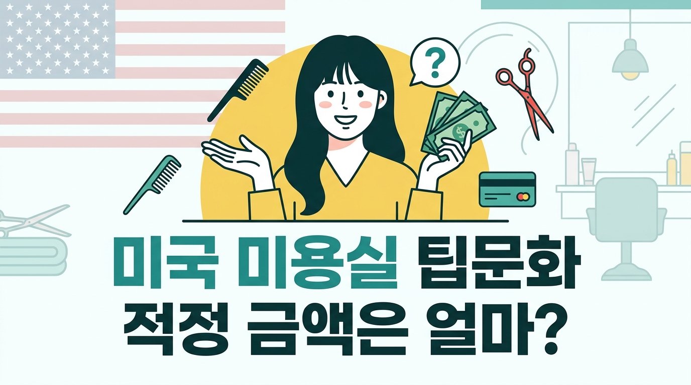 미국 미용실 팁문화 썸네일